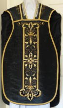 Black Roman Vestment